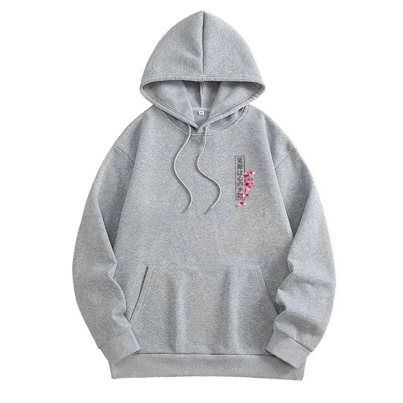 Sweat à capuche imprimé homme – Intérieur polaire